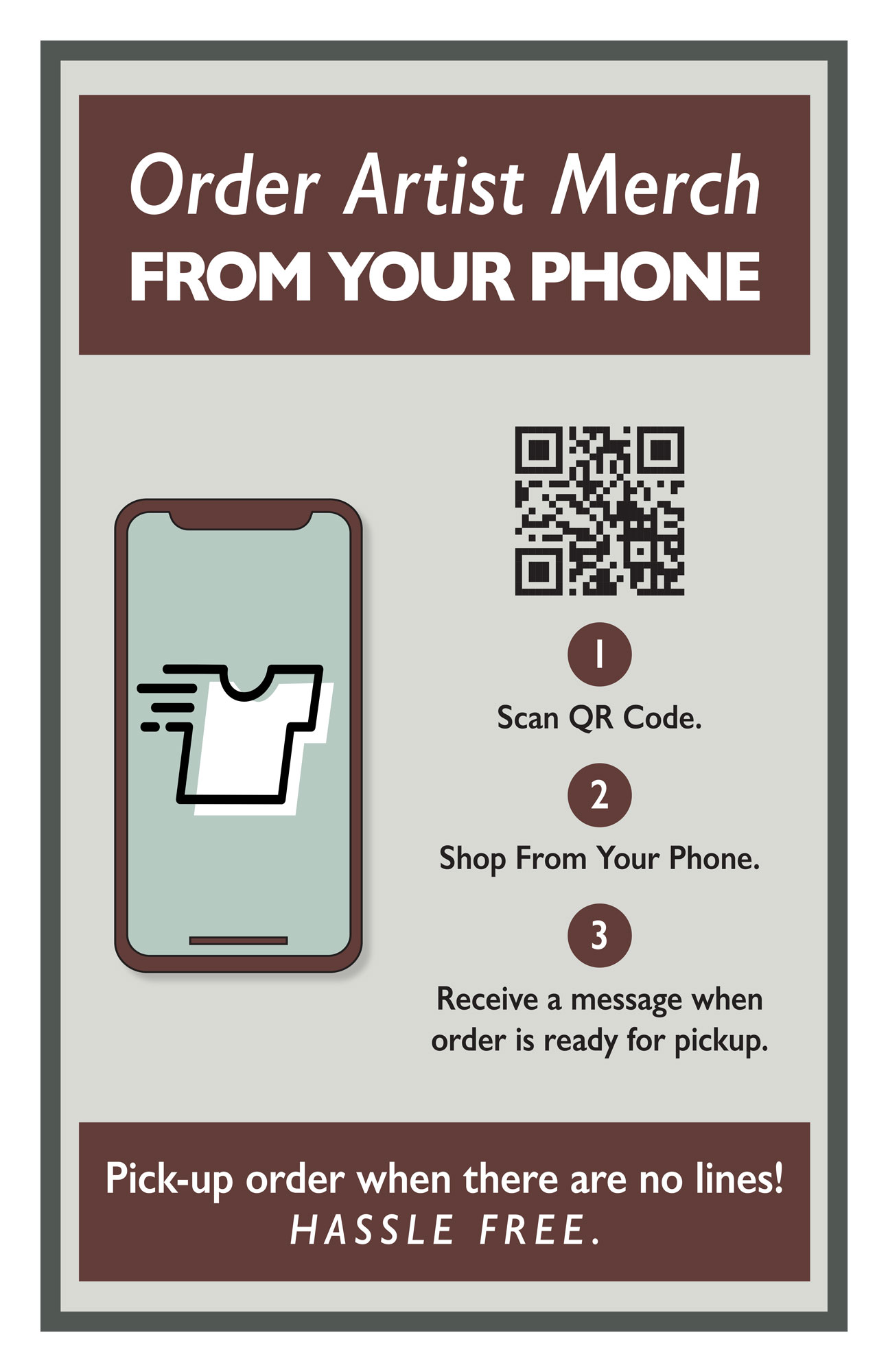 Ordering Sign