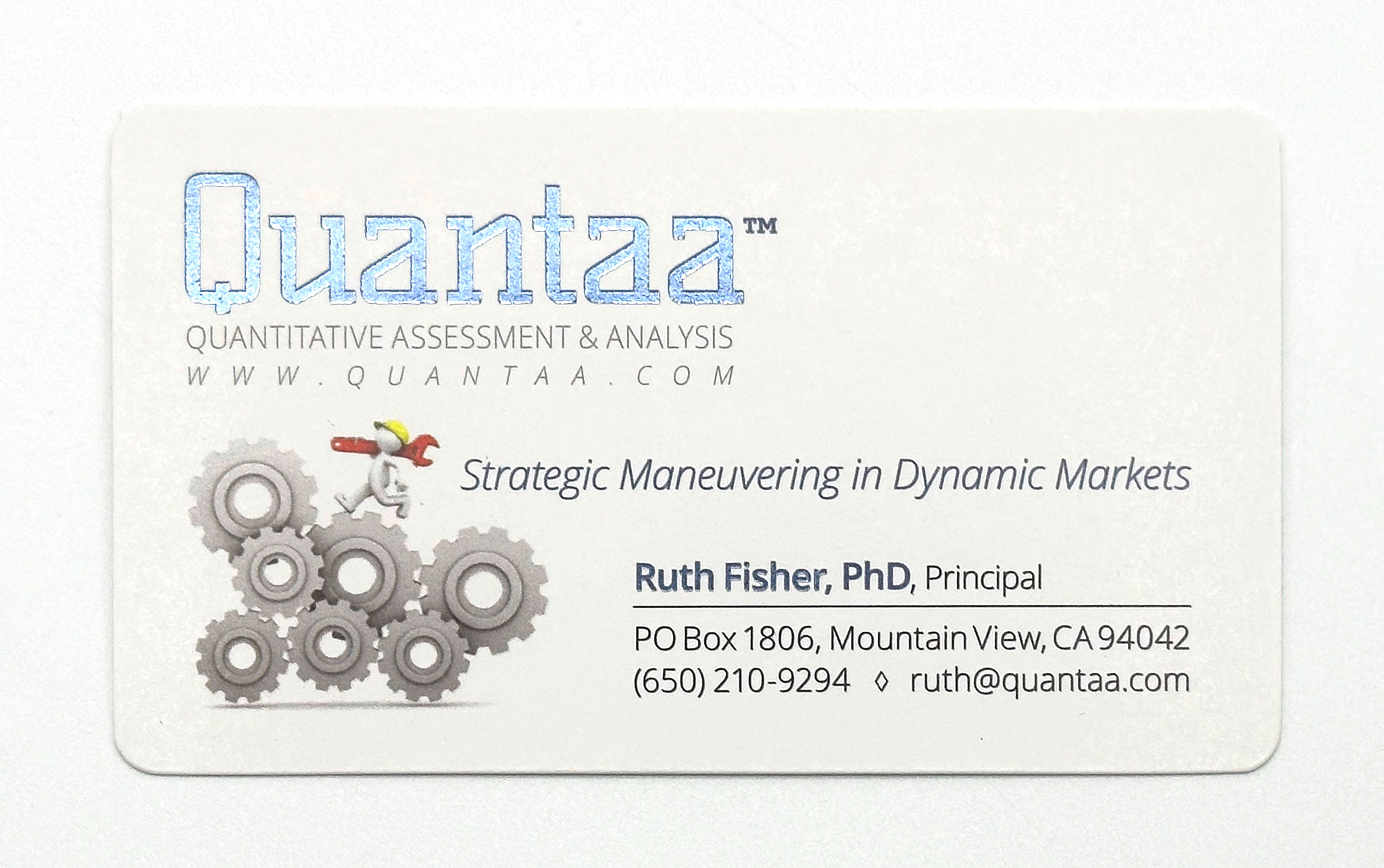 Foil Business Card