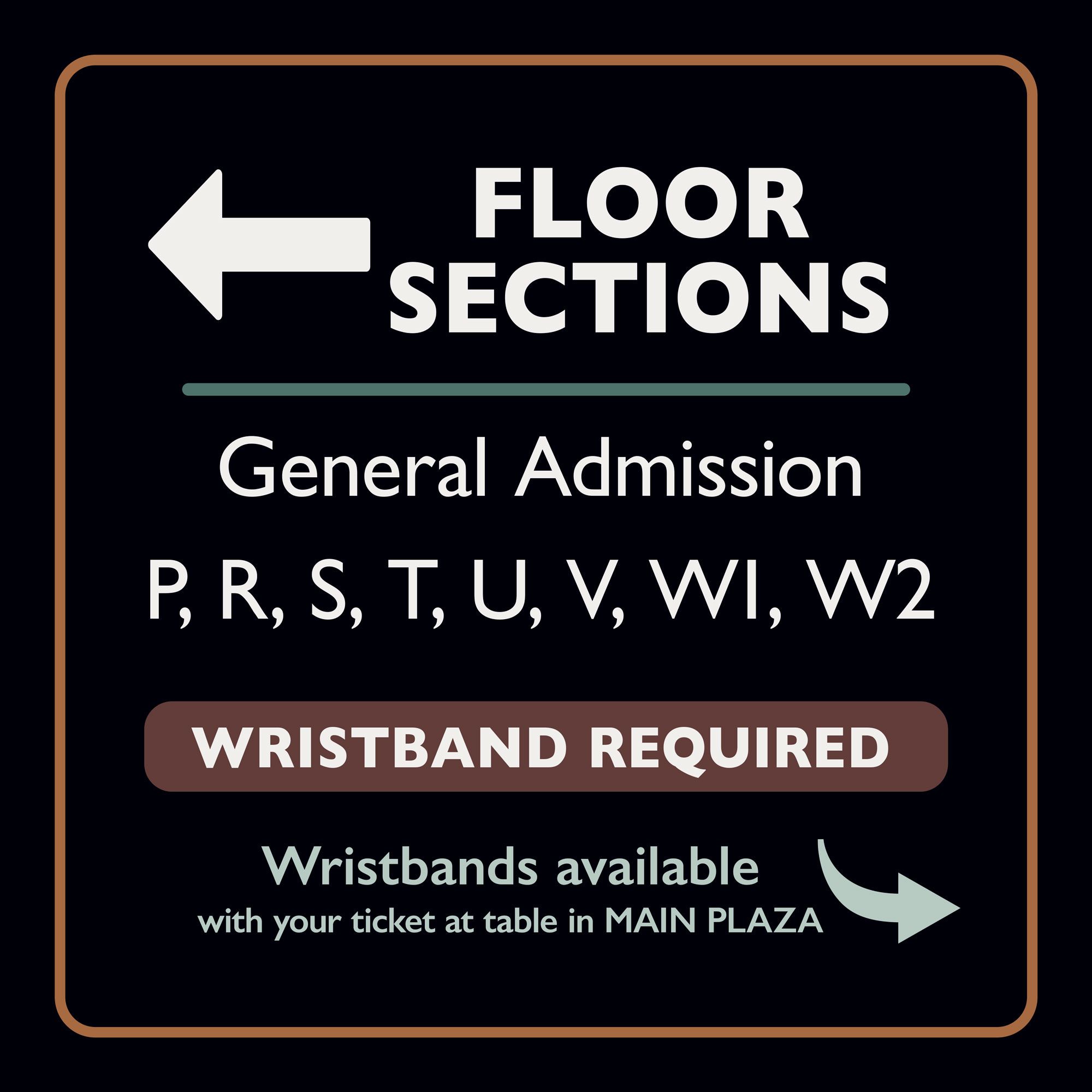 Seating Area Sign 1