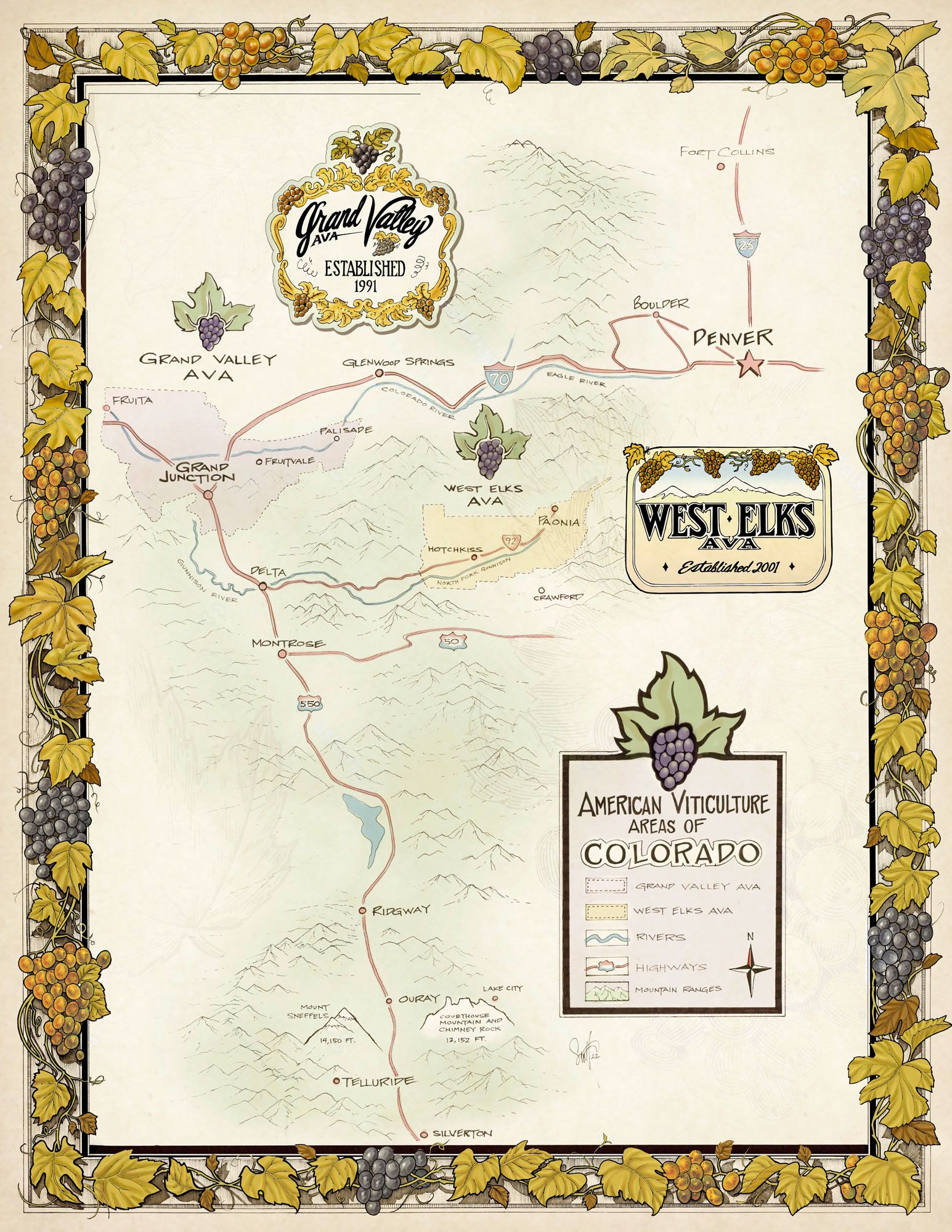 Vintage Map