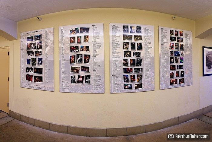 Photo of the Hallway Concert List Project