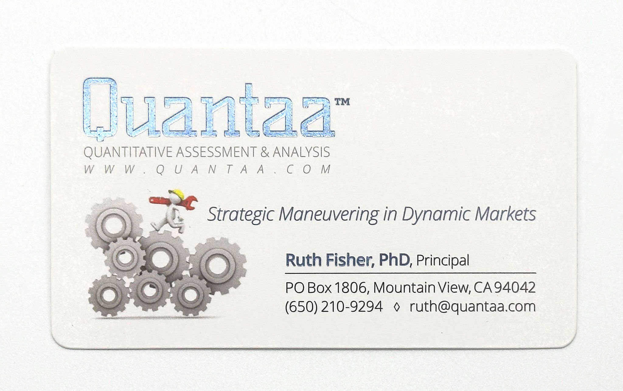 Foil Business Card