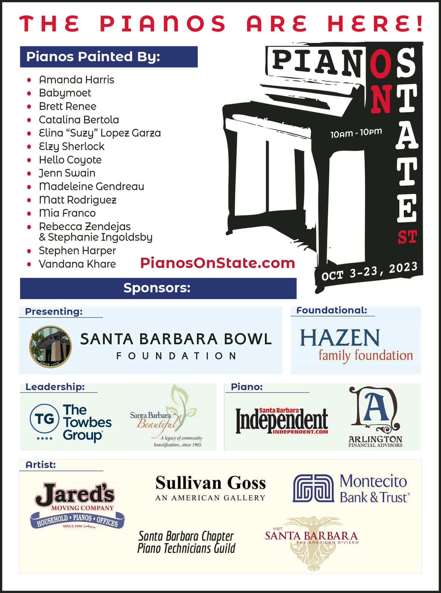 Piano Festival Advertisement